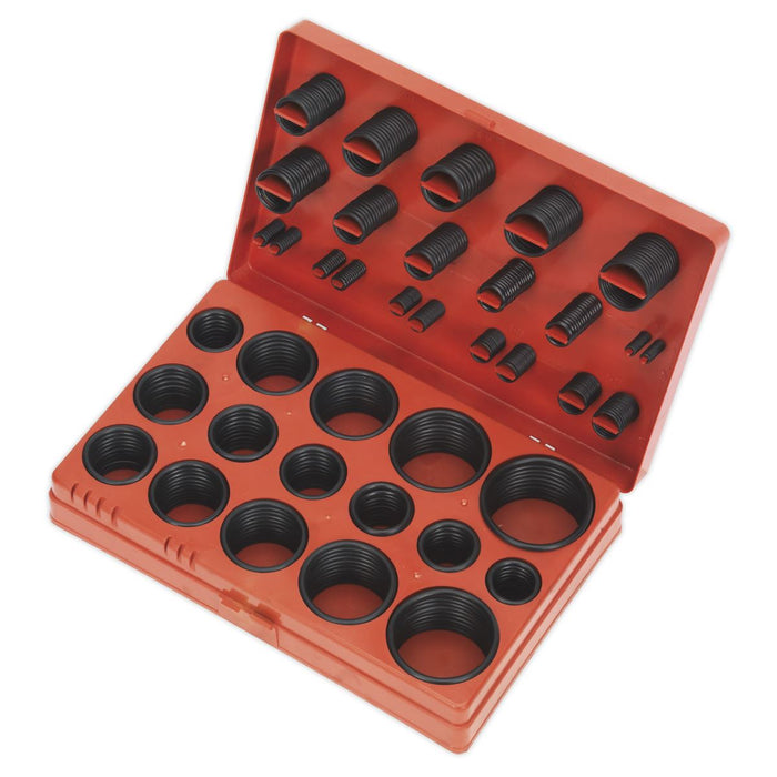 Sealey Rubber O-Ring Assortment 419pc Metric BOR419 Sealey - Dynamic Drive