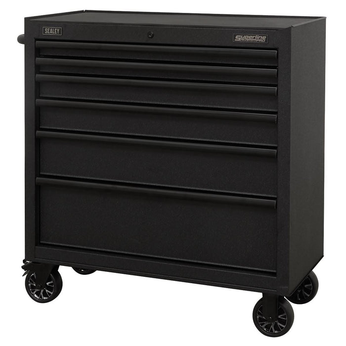 Sealey Rollcab 6 Drawer 915mm with Soft Close Drawers AP3606BE Sealey - Dynamic Drive