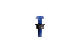 Connect Nylon 1" Bolt & Nut Number Plate Fixings, Blue 100pc Connect - Dynamic Drive