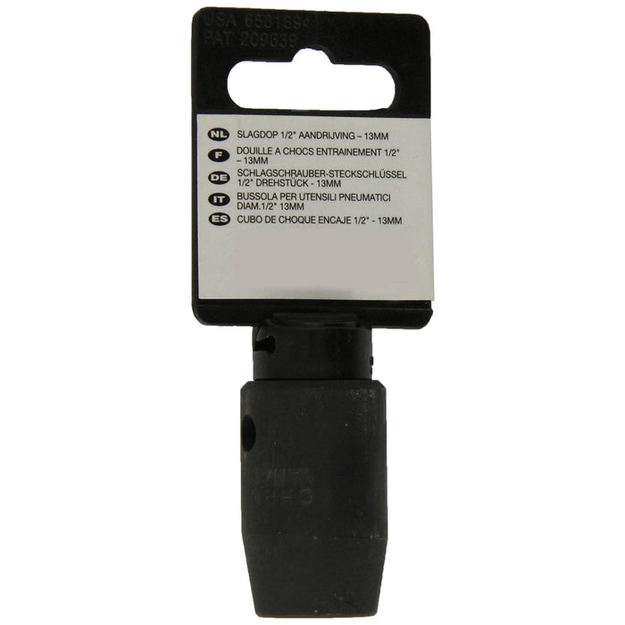 Laser Impact Socket 1/2"D 13mm 2002 Laser - Dynamic Drive