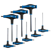 Draper Expert Soft Grip Metric Hex & Ball End T-Handle Key Set (8 Piece) Draper - Dynamic Drive