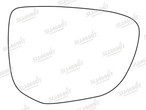 Summit Stick-On Standard Mirror Glass fits Citroen C4 Cactus RHS Summit - Dynamic Drive