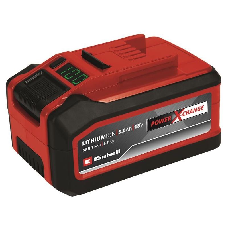 Einhell Power X-Change Multi-Ah Battery 18V 5.0-8.0Ah Li-ion Einhell - Dynamic Drive