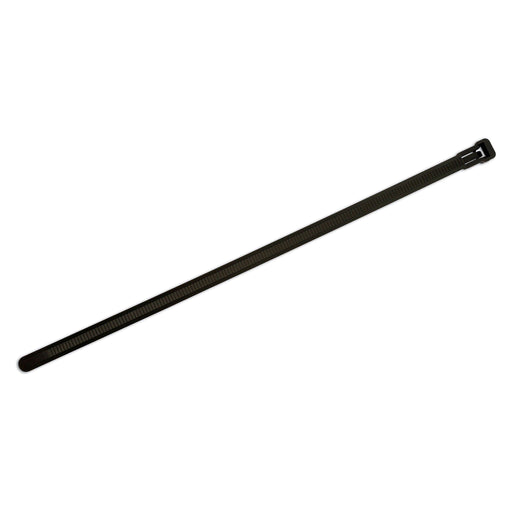 Connect Releasable Black Cable Tie 250mm x 7.5mm 100pc 30301 Tool Connection - Dynamic Drive