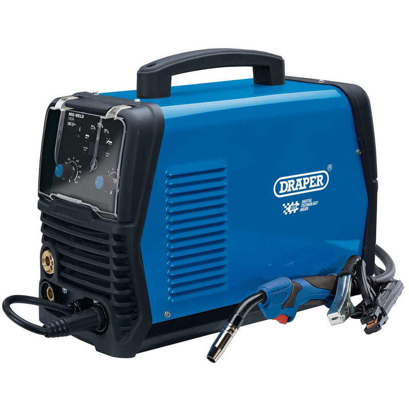 Draper Gas/Gasless AC/DC MIG Aluminium Welder Dti, 160A 70048 Draper - Dynamic Drive