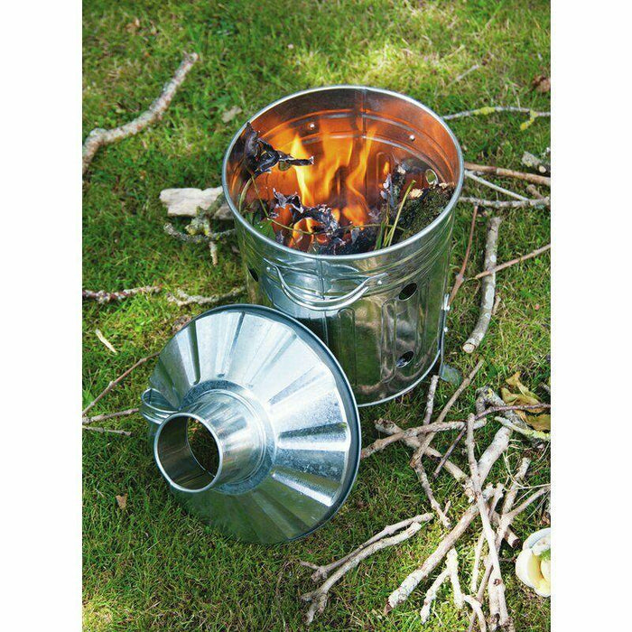 Draper Traditional Style Galvanised Mini Incinerator - 15 Litre Draper  - Dynamic Drive