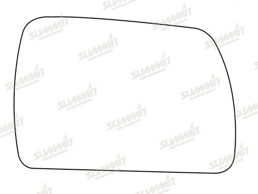 Summit Stick-On Aspheric Mirror Glass fits BMW X3 03 to 10 RHS Summit - Dynamic Drive