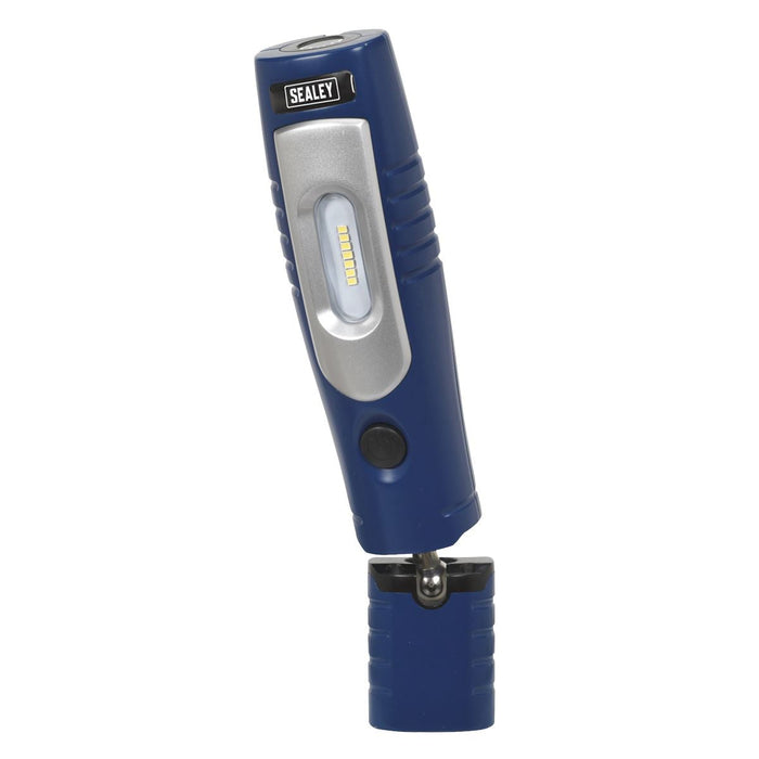 Sealey Rechargeable 360 Inspection Light 7 SMD & 3W SMD LED Blue Lithium-ion Sealey - Dynamic Drive