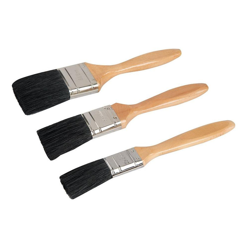 Silverline Mixed Bristle Brush Set 3pce Silverline - Dynamic Drive