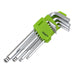 Siegen Siegen Long Ball-End Hex Key Set 9pc S01260 Siegen - Dynamic Drive