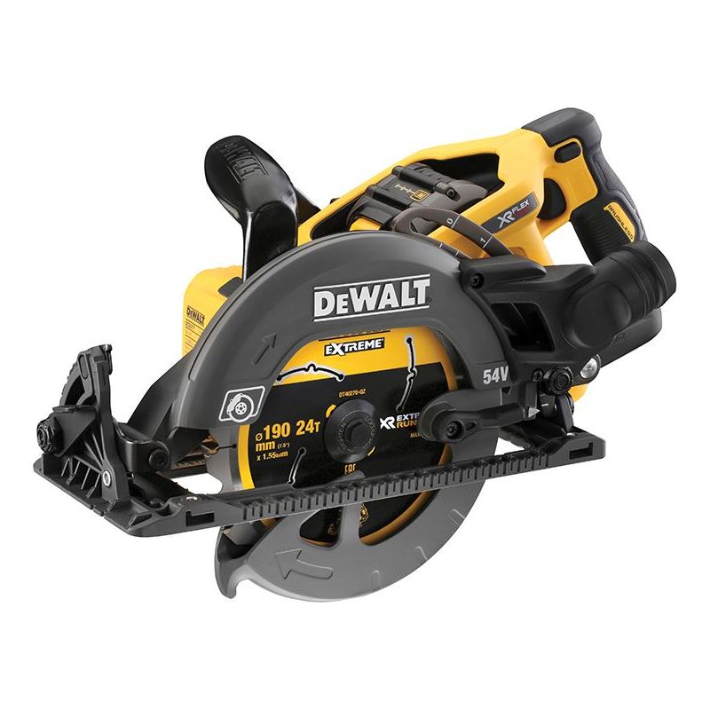 Dewalt Power Tools DCS577T2 FlexVolt XR High Torque Circular Saw 190mm 54V 2 x 2.0Ah Li-ion DeWALT Power Tools - Dynamic Drive