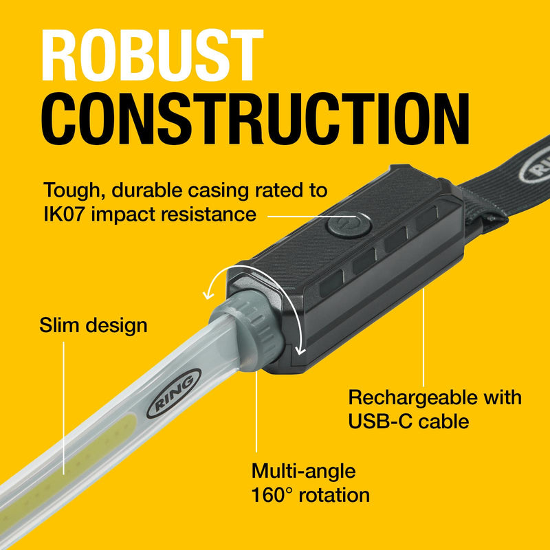 Ring RUBL1500 Magflex 1000 Flexable LED Inspection Lamp Torch Work Light Ring - Dynamic Drive