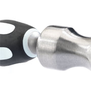 Draper 'Pound Thru' Plain Slot Soft Grip Screwdriver, 6.5 x 150mm 35183 Draper - Dynamic Drive
