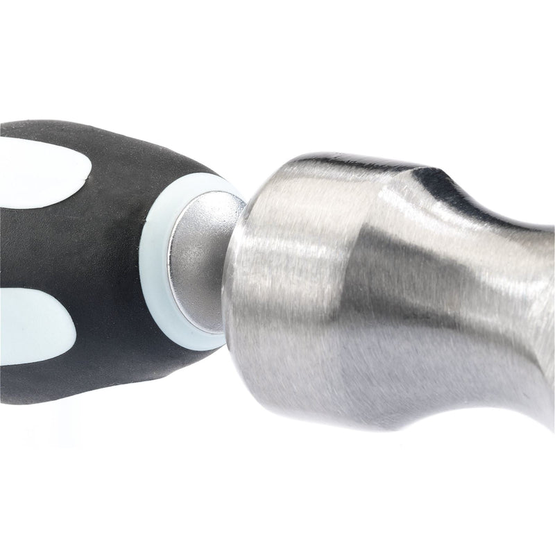 Draper 'Pound Thru' Plain Slot Soft Grip Screwdriver, 6.5 x 150mm 35183 Draper - Dynamic Drive