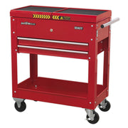 Sealey Mobile Tool & Parts Trolley Red AP705M Sealey - Dynamic Drive