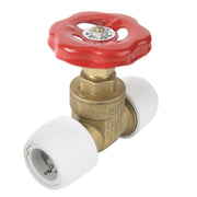 Hep2O Brass Gate Valve - 22mm Size for Caravan / Motorhomes Hep2O - Dynamic Drive