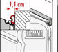 Fiamma Rain Guard S 11Cm (M) 03910-01- Fiamma - Dynamic Drive