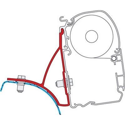 98655-854 KIT TRAFIC/VIVARO Fiamma  - Dynamic Drive