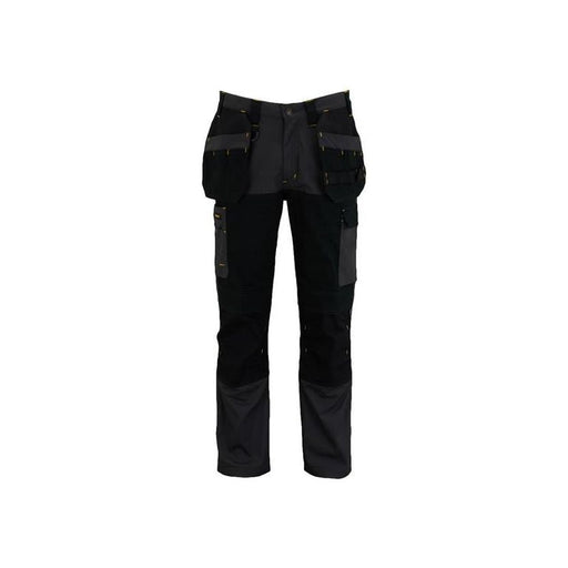 Stanley® Clothing Dixon Slim Fit Trousers Grey/Black Waist 34in Leg R STANLEY® Clothing - Dynamic Drive