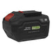 Sealey SV20 Series Power Tool Battery 20V 6Ah CP20VBP6 Sealey - Dynamic Drive