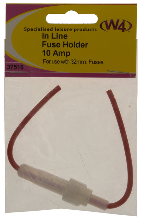 W4 In-Line Fuse Holder 10A 37516 W4 - Dynamic Drive