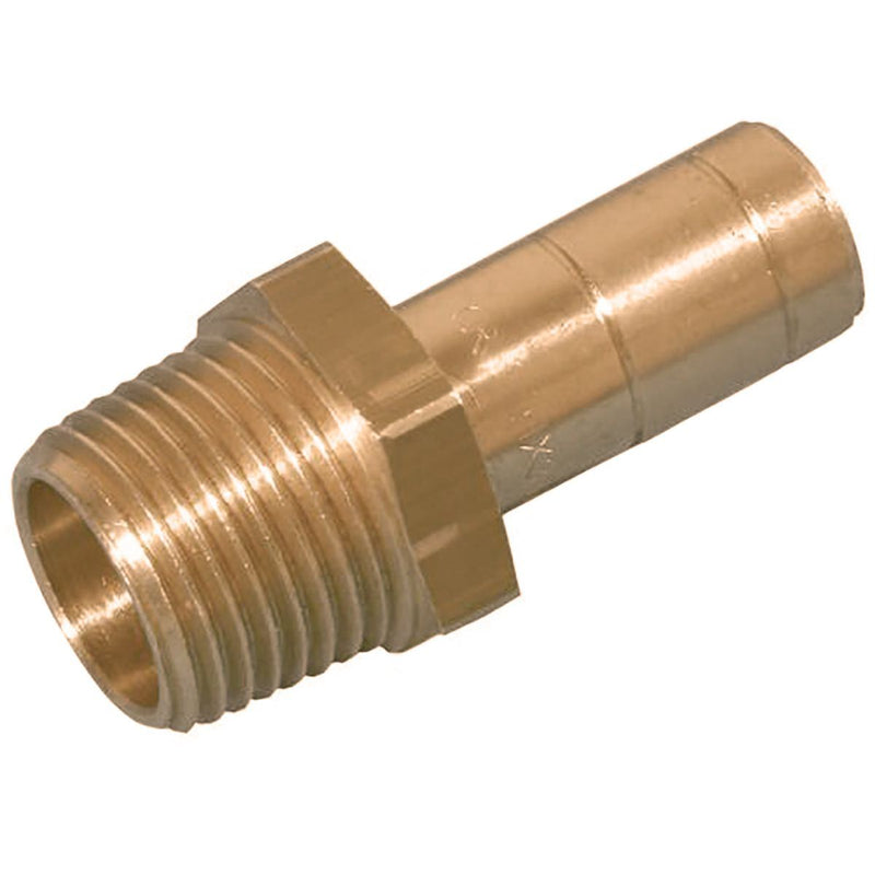 Hep2O Brass Adaptor 15mm to 1/2 Male for Caravan/Motorhome Water System Hep2O - Dynamic Drive