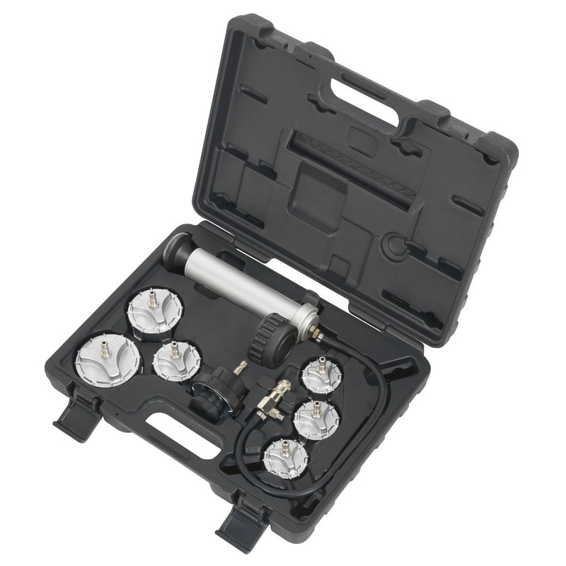 Sealey Cooling System Pressure Test Kit 7pc Commercial CV0011 Sealey - Dynamic Drive