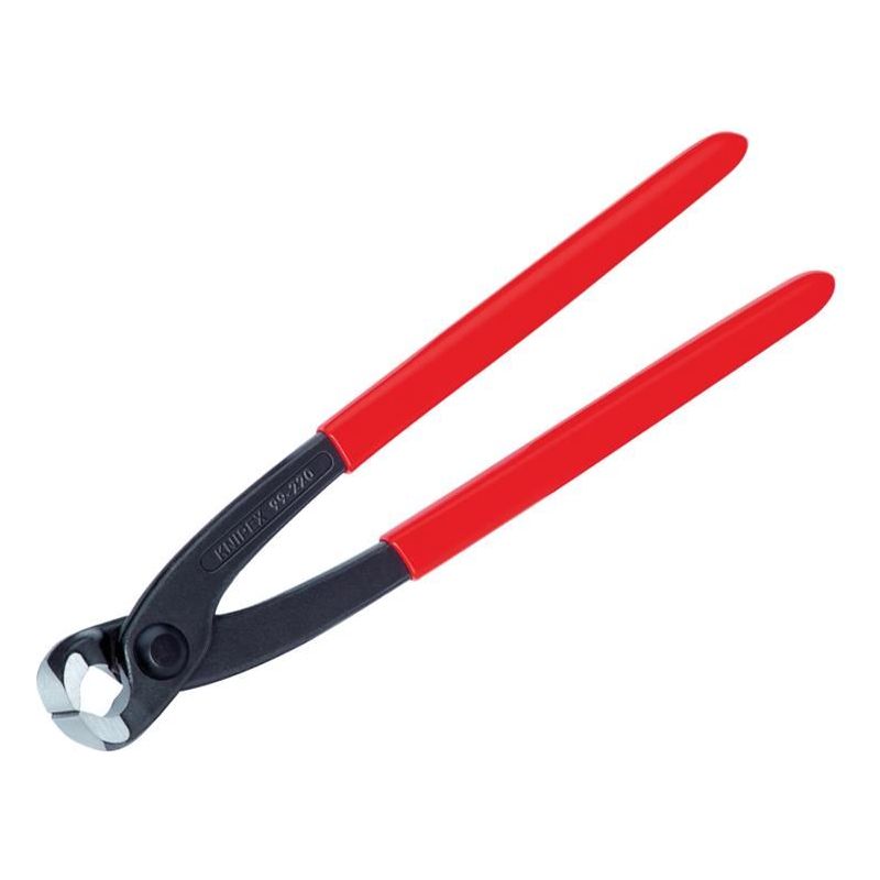 Knipex Concreter's Nipper Pliers PVC Grip 250mm (10in) Knipex - Dynamic Drive