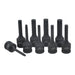 Laser Impact Ribe Socket Bit Set 1/2"D 9pc 7806 Laser - Dynamic Drive