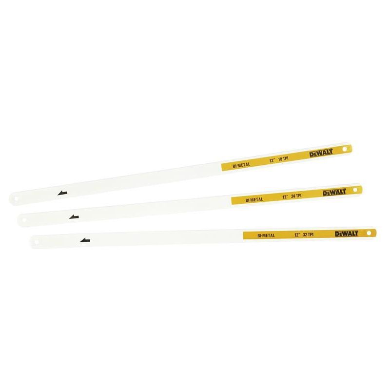 Dewalt Mixed Hacksaw Blade Pack, 3 Piece Dewalt - Dynamic Drive
