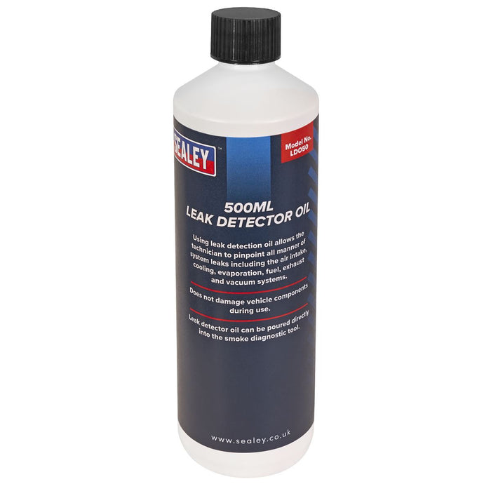 Sealey Leak Detector Oil 500ml LDO50 Sealey - Dynamic Drive
