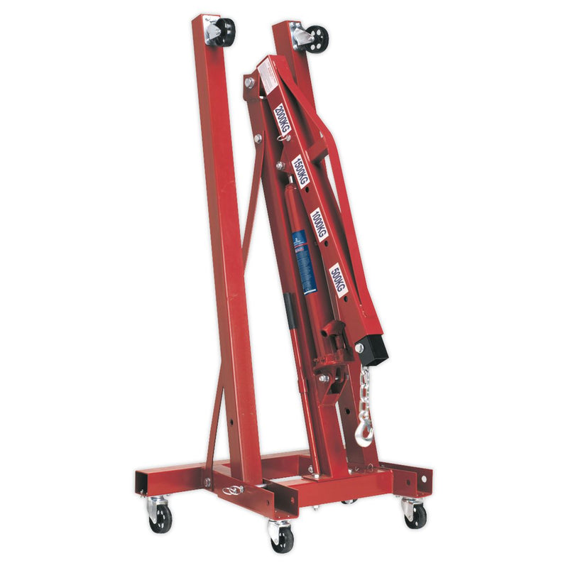 Sealey Folding Engine Crane 2 Tonne PH20 Sealey - Dynamic Drive