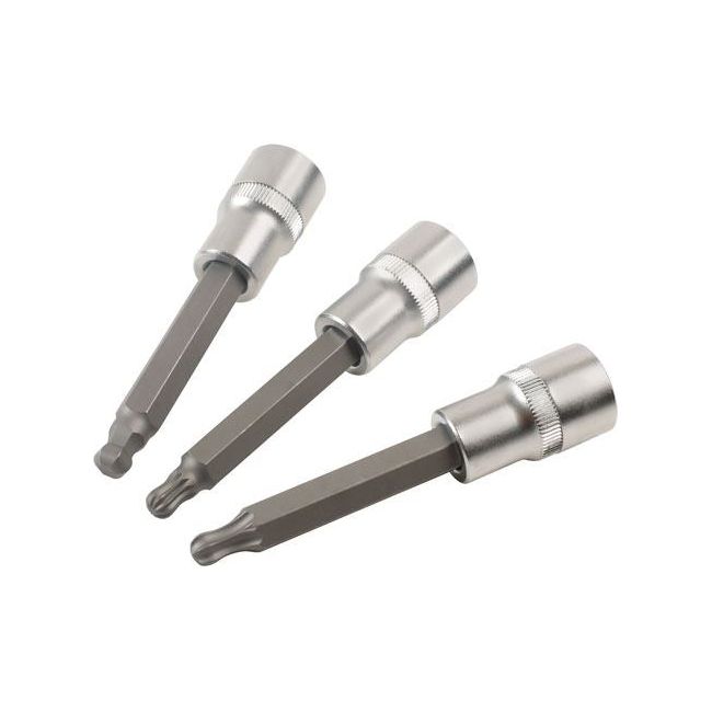Laser Ball End Socket Bit Set 1/2"D 20pc 8048 Laser - Dynamic Drive