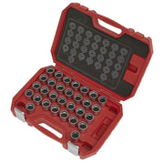 Sealey Locking Wheel Nut Key Set 30pc Mercedes SX212 Sealey - Dynamic Drive