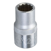 King Dick Socket SD 1/2" Metric 12pt 12mm King Dick - Dynamic Drive
