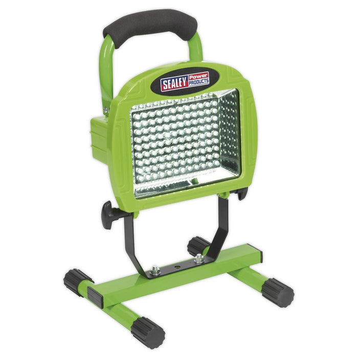 Sealey Rechargeable Portable Floodlight 108 LED Lithium-ion - Green LED108C Sealey - Dynamic Drive