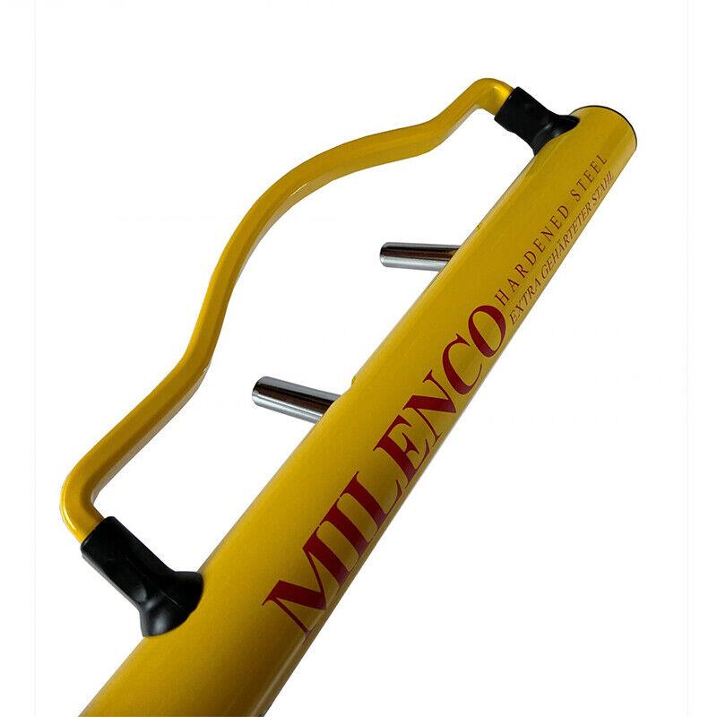 Milenco Camper Van Motorhome High Security Steel Steering Wheel Lock Yellow 54cm Milenco  - Dynamic Drive