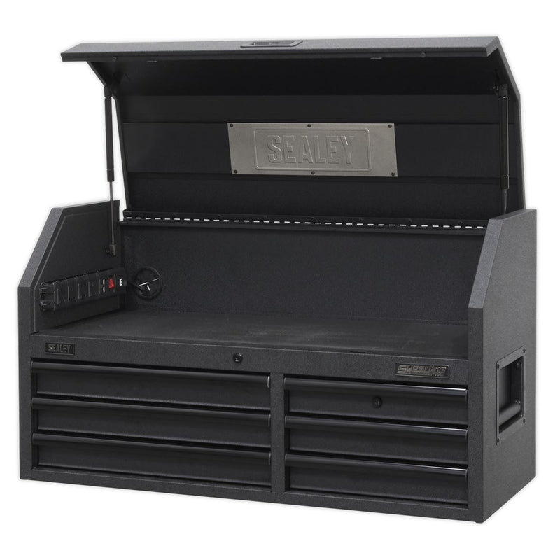 Sealey Topchest 6 Drawer 1030mm Soft Close Drawers & Power Strip AP4106BE Sealey  - Dynamic Drive