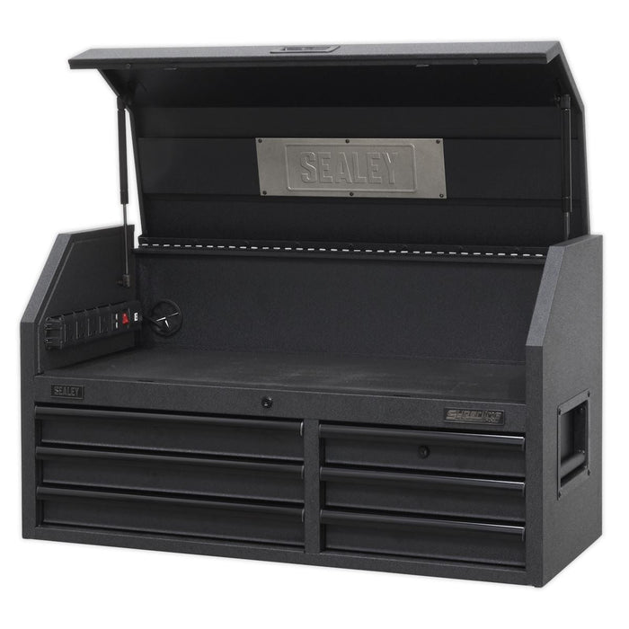 Sealey Topchest 6 Drawer 1030mm with Soft Close Drawers & Power Strip AP4106BE Sealey - Dynamic Drive