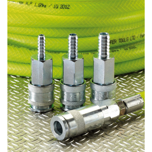 Draper Euro Coupling Hose Tailpiece, 6mm (Sold Loose) 54410 Draper - Dynamic Drive