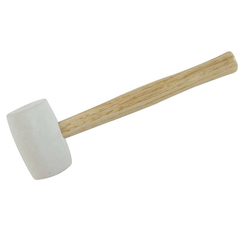 Silverline White Rubber Mallet 24oz (680g) Silverline - Dynamic Drive