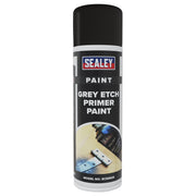 Sealey Etch Primer Paint 500ml - Grey SCS062S Sealey - Dynamic Drive
