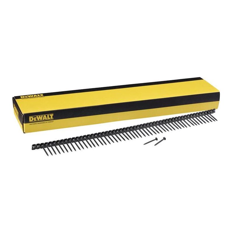 Dewalt Power Tools Drywall Collated Coarse Thread Screws 3.5 x 55mm (Pack 1000) DeWALT Power Tools - Dynamic Drive