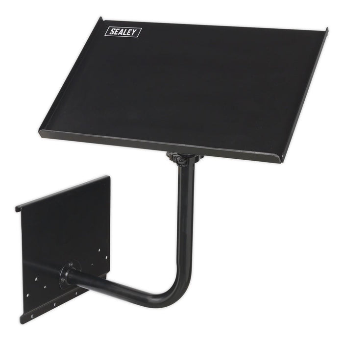 Sealey Laptop & Tablet Stand 440mm Black APLTSB Sealey - Dynamic Drive