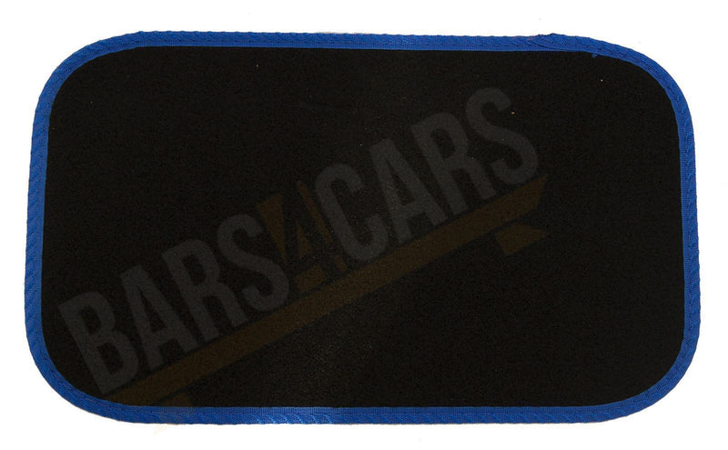 Sakura VR Blue Embroidered Edging Car Mat Set (Front & Rear) Universal Sakura - Bars 4 Cars
