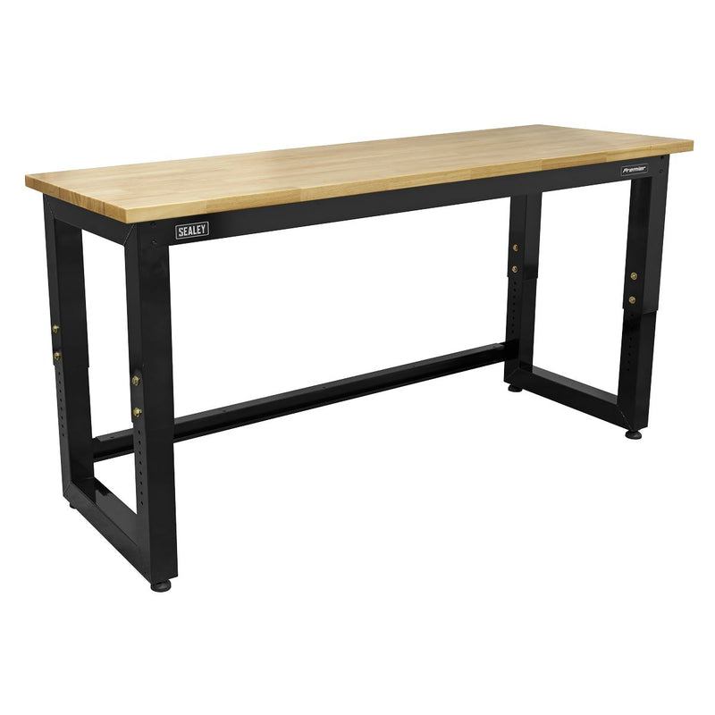 Sealey Steel Adjustable Workbench with Wooden Worktop 1830mm Heavy-Duty APMS22 Sealey - Dynamic Drive