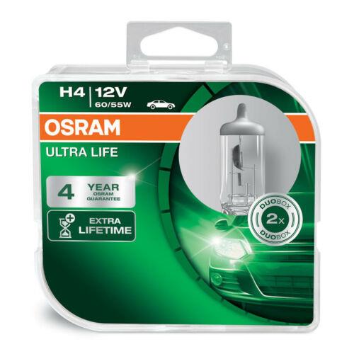 OSRAM Ultra Life H4 Long Life Headlight Bulbs (Twin Pack) 64193ULT-HCB Osram  - Dynamic Drive