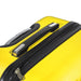 Dellonda 3-Piece Lightweight ABS Luggage Set with TSA Lock - Yellow Dellonda  - Dynamic Drive
