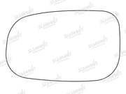 Summit Stick-On Standard Mirror Glass fits Volvo S40, S60, S80 C30 LHS Summit - Dynamic Drive