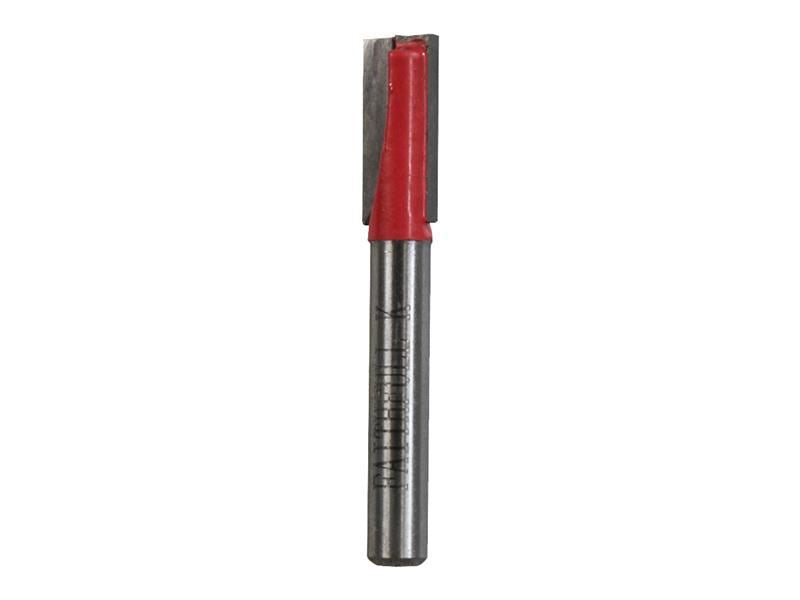 Faithfull Router Bit TCT Two Flute 8.0 x 19mm 1/4in Shank Faithfull - Dynamic Drive